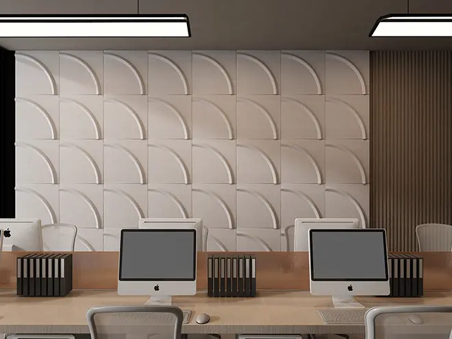 V-shaped Groove PET Felt Panels