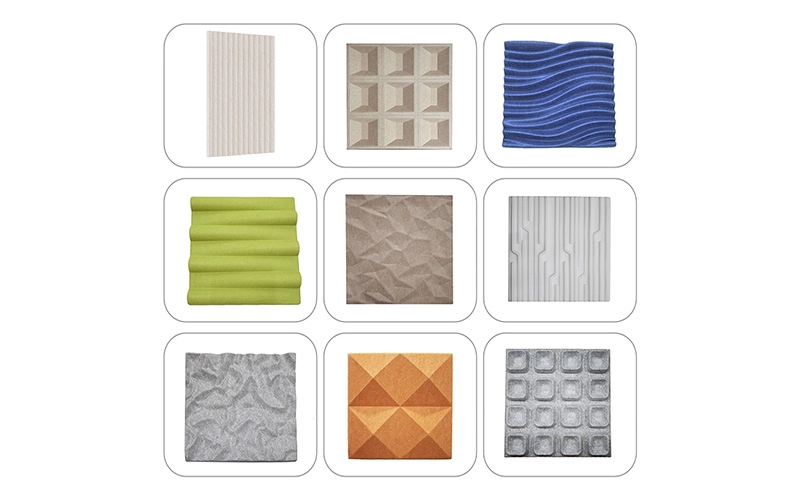 3D Acoustic Panels