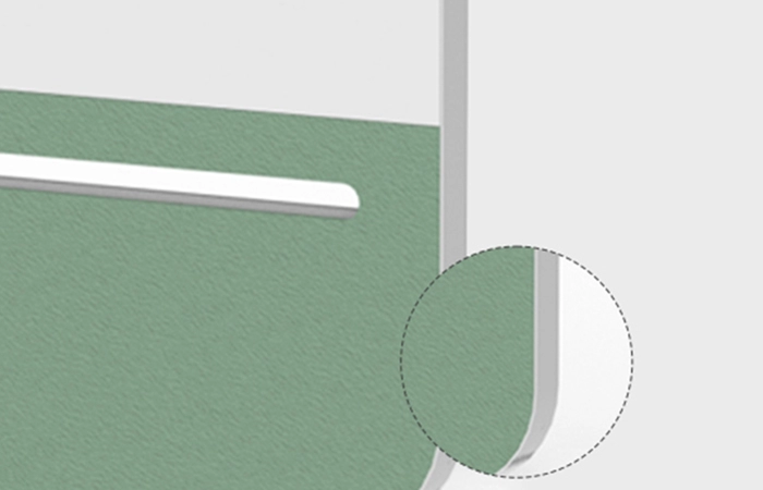 MATT WHITE METAL SIDES