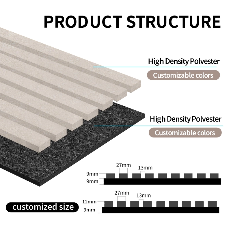 PET Slat Acoustic Panels
