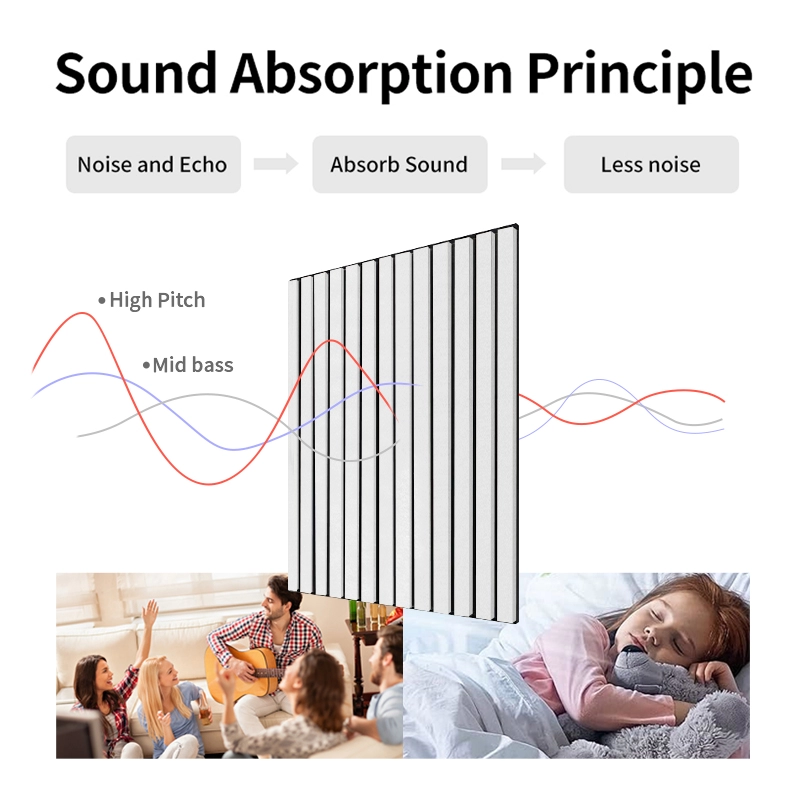 PET Slat Acoustic Panels