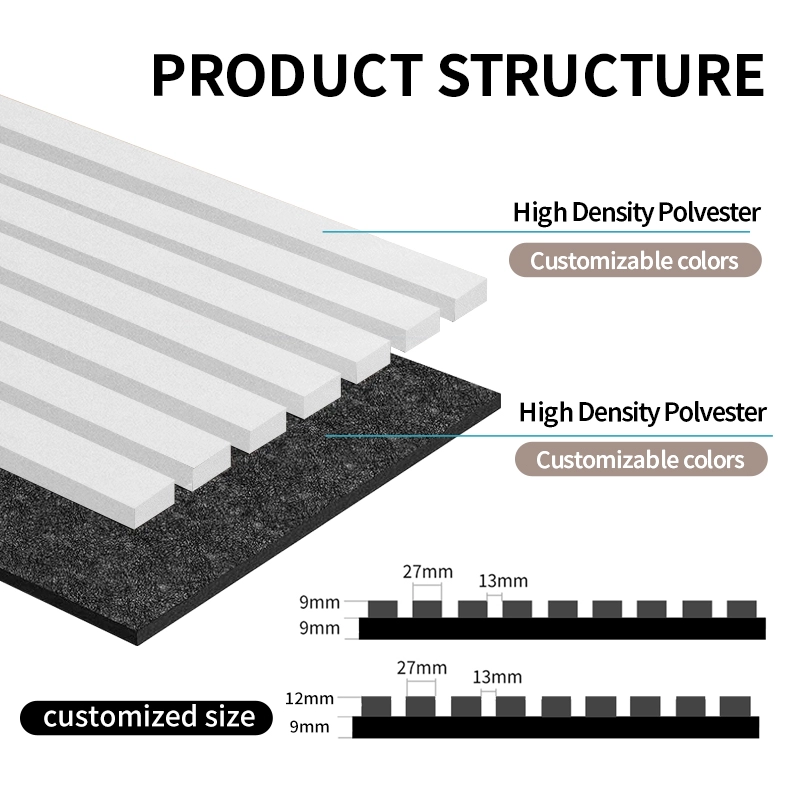 PET Slat Acoustic Panels