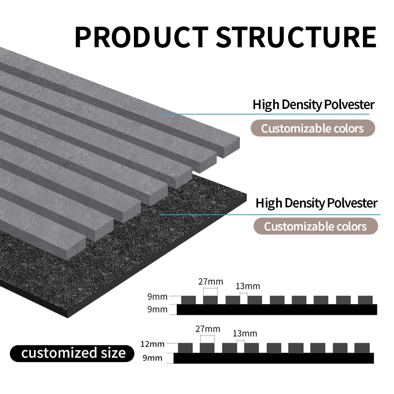 PET Slat Acoustic Panels
