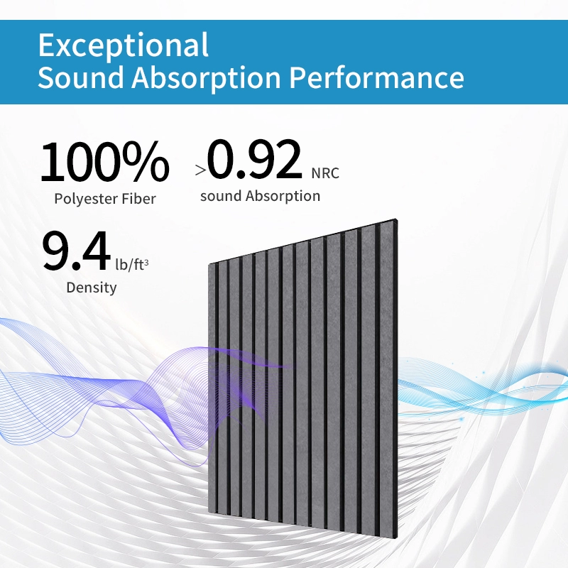 PET Slat Acoustic Panels