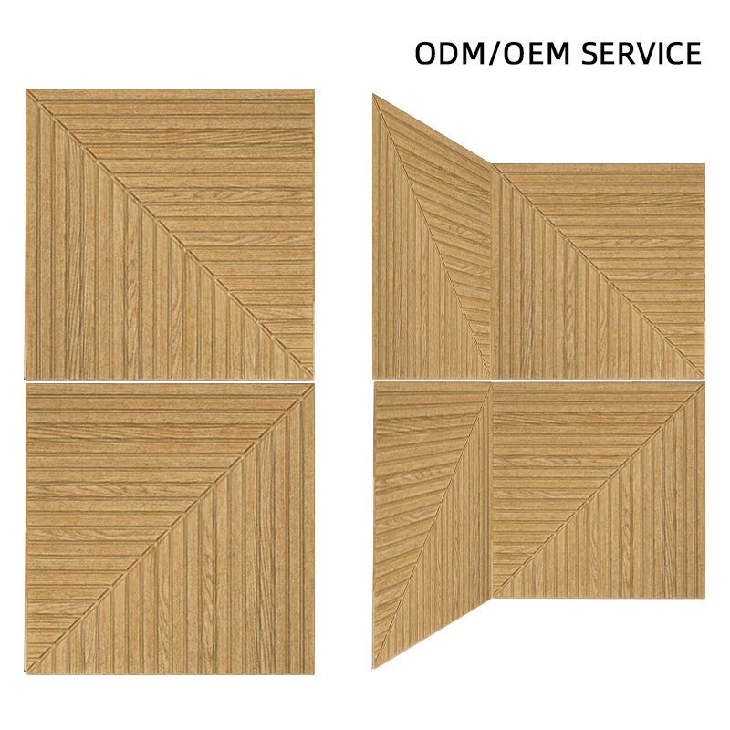 PET Grooving  Acoustic Panels