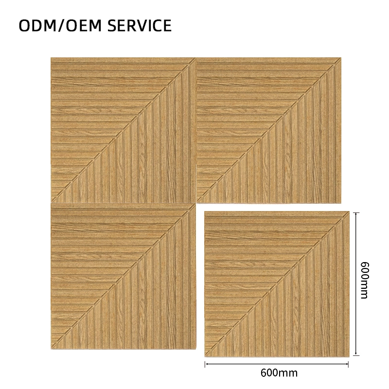 PET Grooving  Acoustic Panels