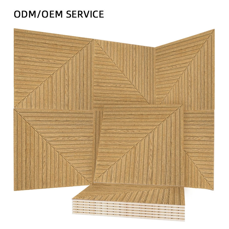 PET Grooving  Acoustic Panels