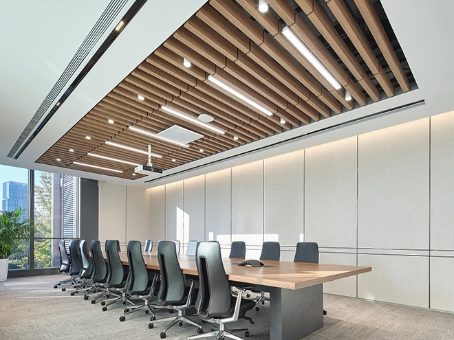 Grid Shaped Acoustic Ceiling