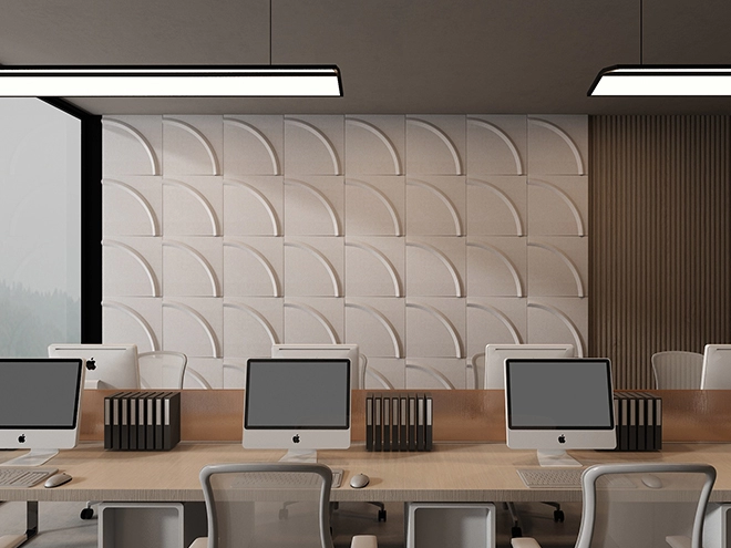 Sector PET Felt Panel