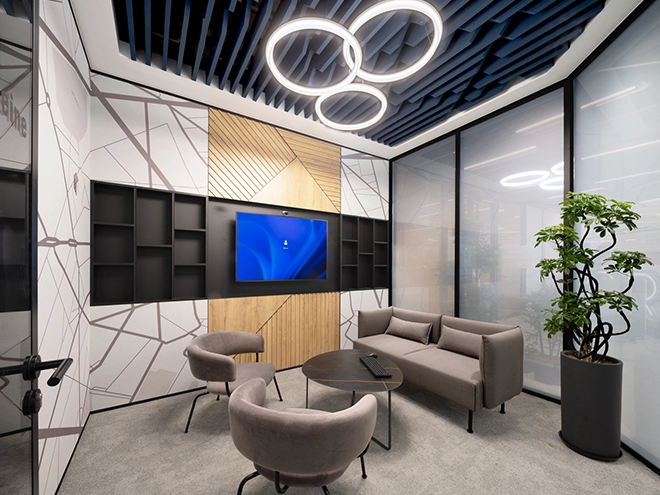 Marble Pattern PVC Acoustic Panel