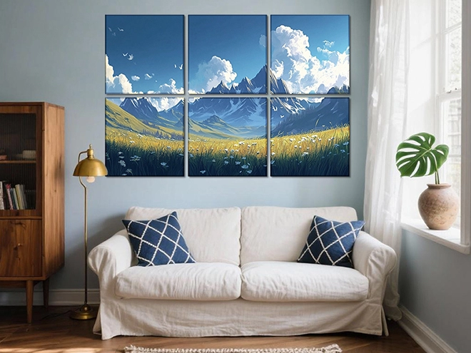 6-pack Art PET Acoustic Panels