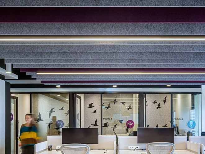 Hanging Piece Acoustic Ceiling