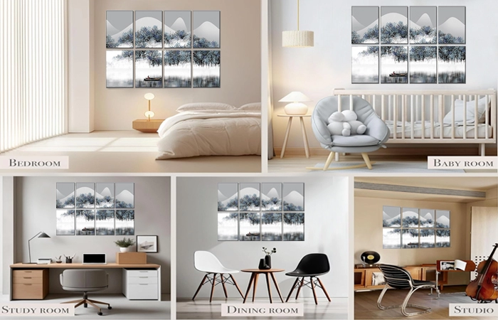 8-pack Art PET Acoustic Panels (30&times;40cm)