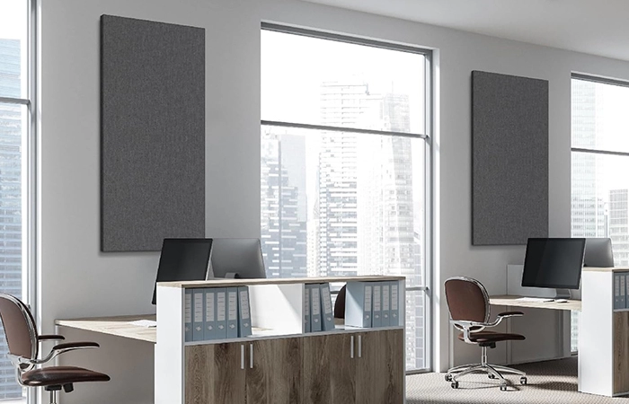 Flat Fabric-wrapped Acoustic Panel