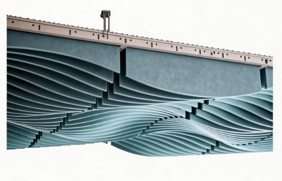 Curved Acoustic Ceiling